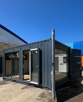 Container aménagé en studio