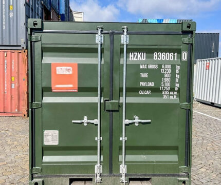 Container 8 Pieds Neuf – Mini Conteneur Maritime de Stockage Compact et Sécurisé