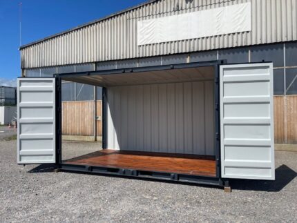 Container de stockage 15 pieds Open Side avec double ouverture