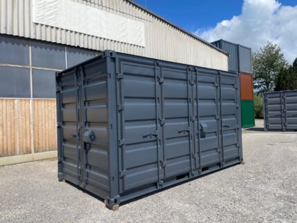 Container de stockage 15 pieds Open Side avec double ouverture