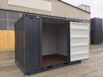 Container de stockage 9 pieds avec porte latérale